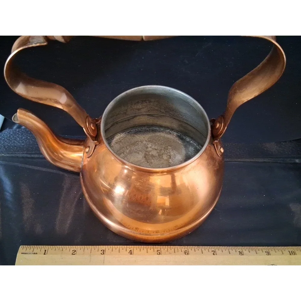 Vintage copper kettle